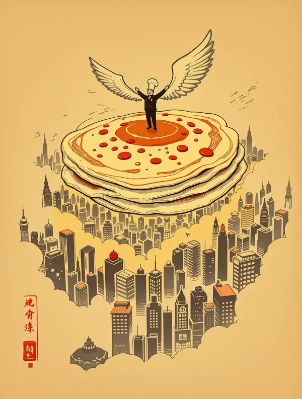 会飞的煎饼